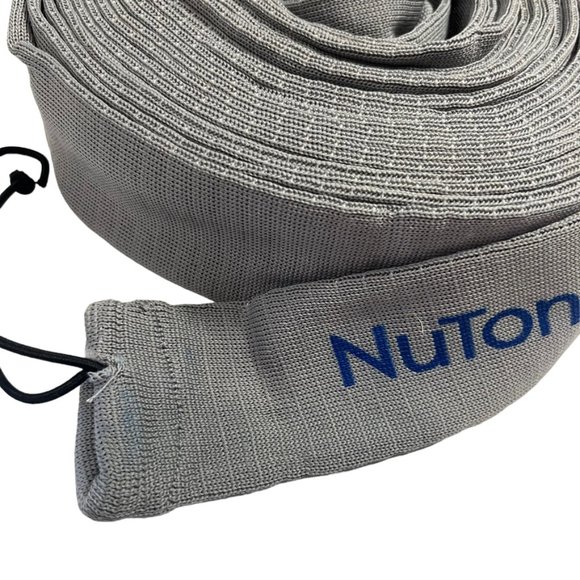 Nutone Central Vacuum Gray Knit Fabric Hose Cover For 30 Foot Hose - Picture 2 of 5